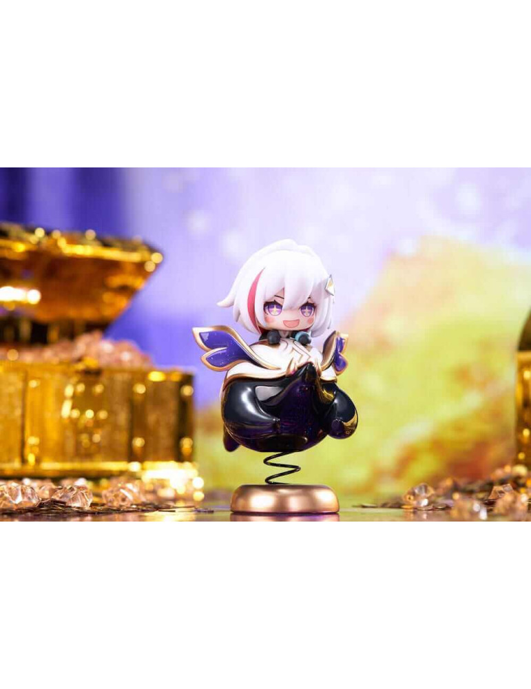 Honkai Star Rail Figurine Hu Tao Chibi Topaz & Numby Chibi Chara Yurayura Stand 10 cm ( sur commande )