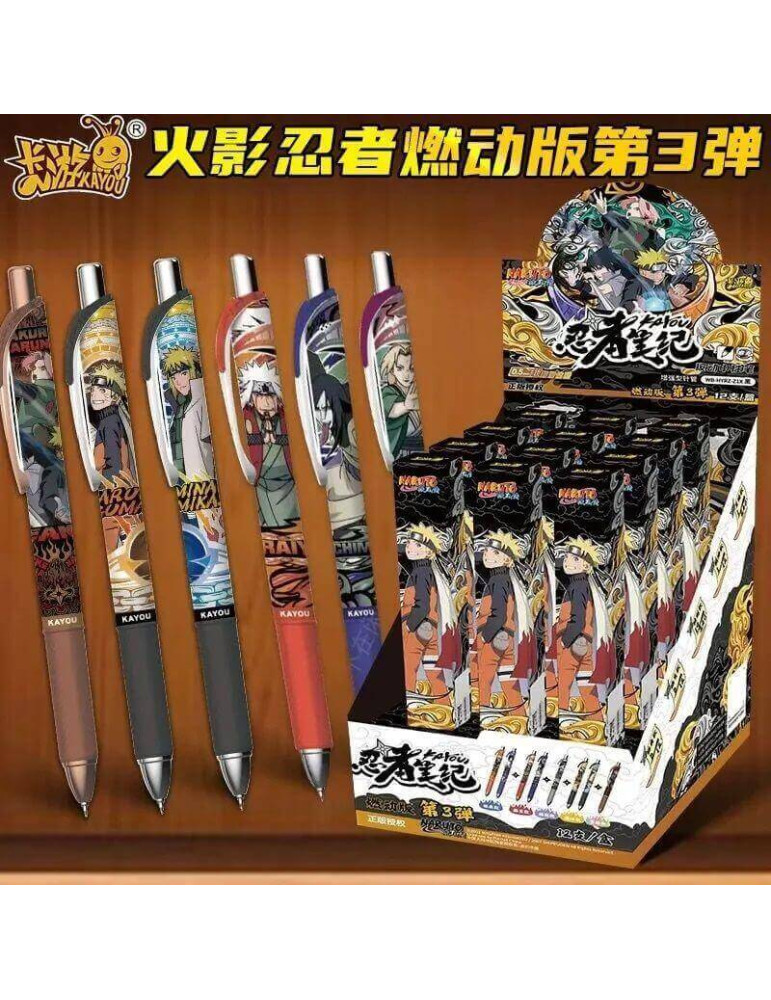 Naruto Stylo Gel Retractable Série 3 Blind pack