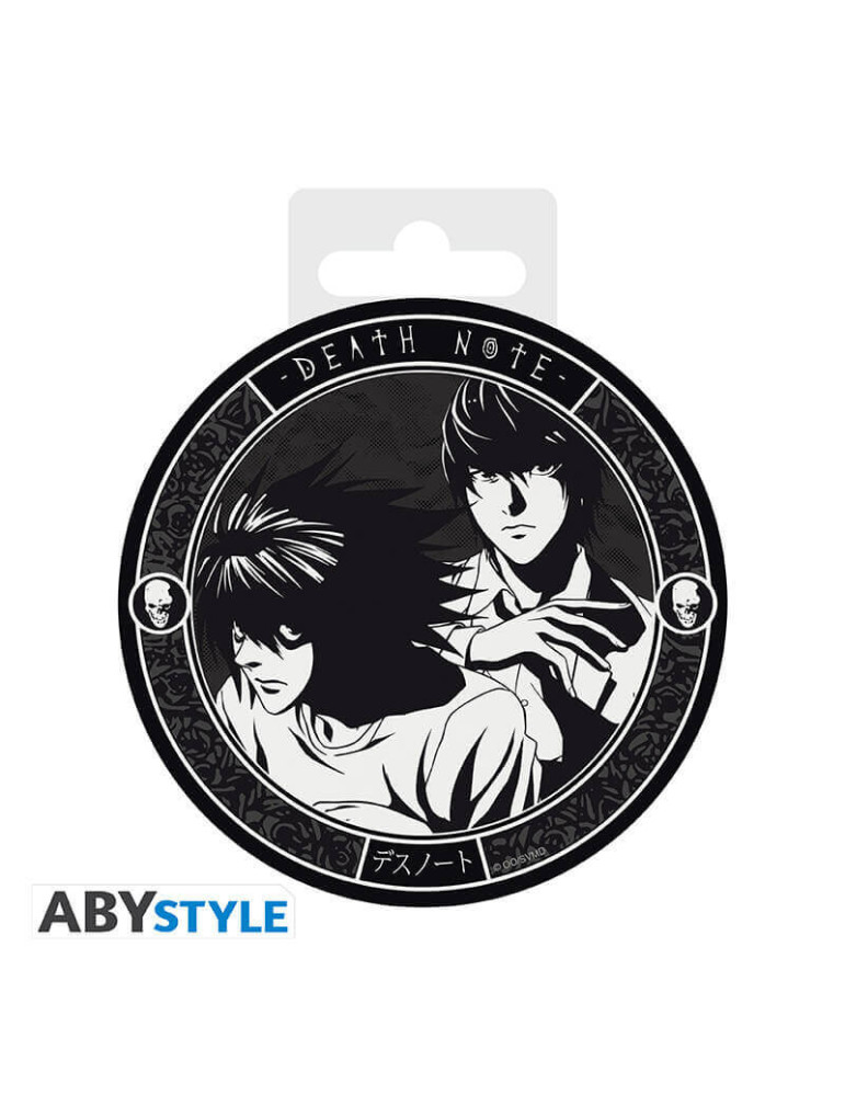 DEATH NOTE - Dessous de verre en céramique "L & Light"