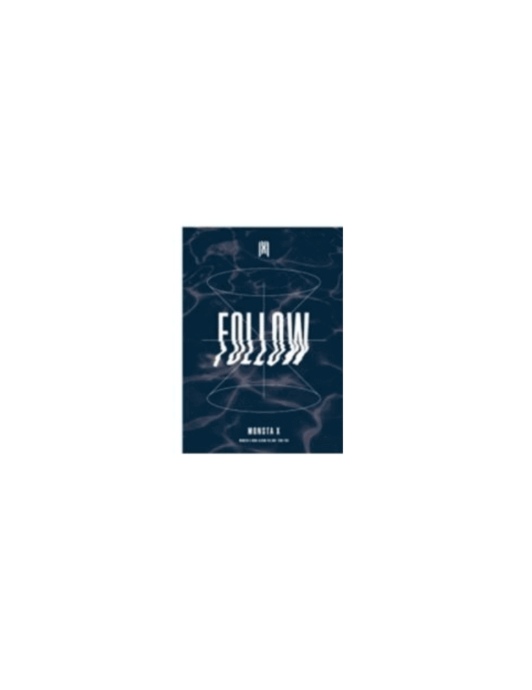 MONSTA X Follow Find You Mini Album (Version 1)