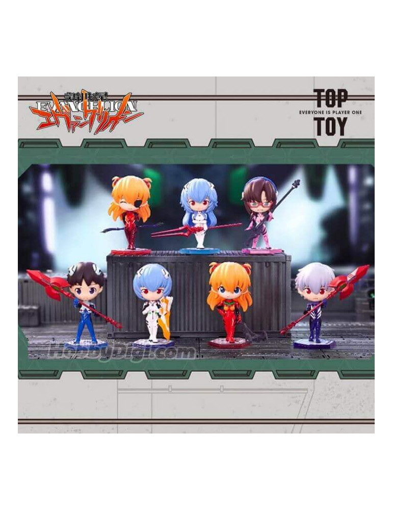 Evangelion présentoir figurine DesQ Desktop EVA Blind pack 6 cm