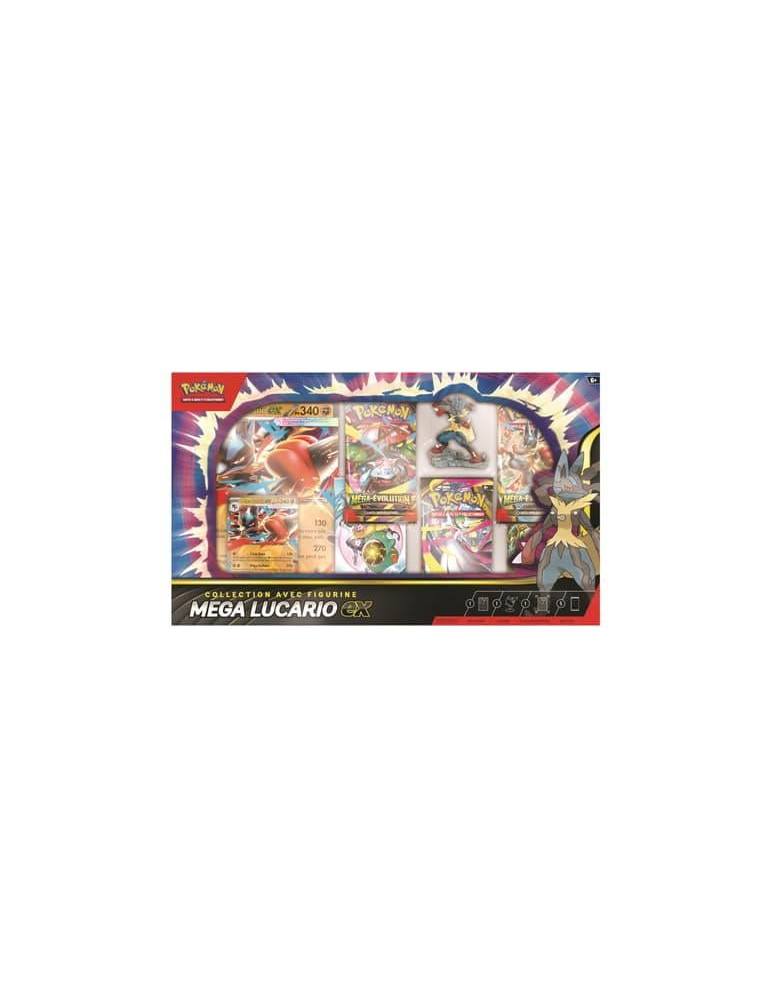 Pokémon - Coffret Premium figurine Pokémon Méga-Lucario ( Version Française )