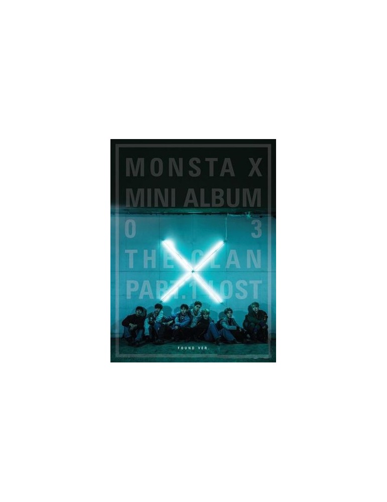 MONSTA X The Clan 2.5 Part 1 Lost [FOUND Version] Mini Album Vol 3