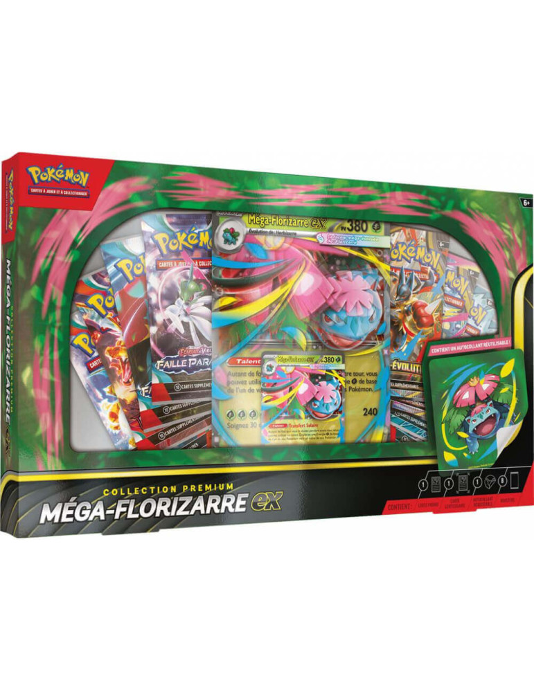 Pokémon - Coffret Premium Méga Florizarre EX ( Version Française )