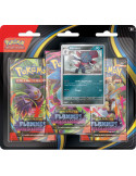 Pokémon - Tripack 3 Boosters Mega Evolution 02 : Flammes Fantasmagoriques : Dimoret ( Version Française )
