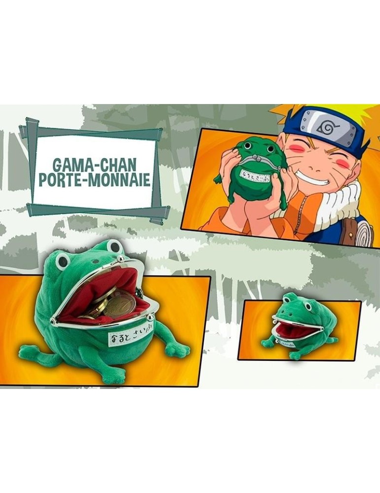 NARUTO SHIPPUDEN - Porte-monnaie réplique "Gama-chan"