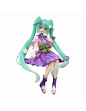Hatsune Miku Figurine Noodle Stopper Flower Fairy Cosmos Purple Color Ver 14 cm