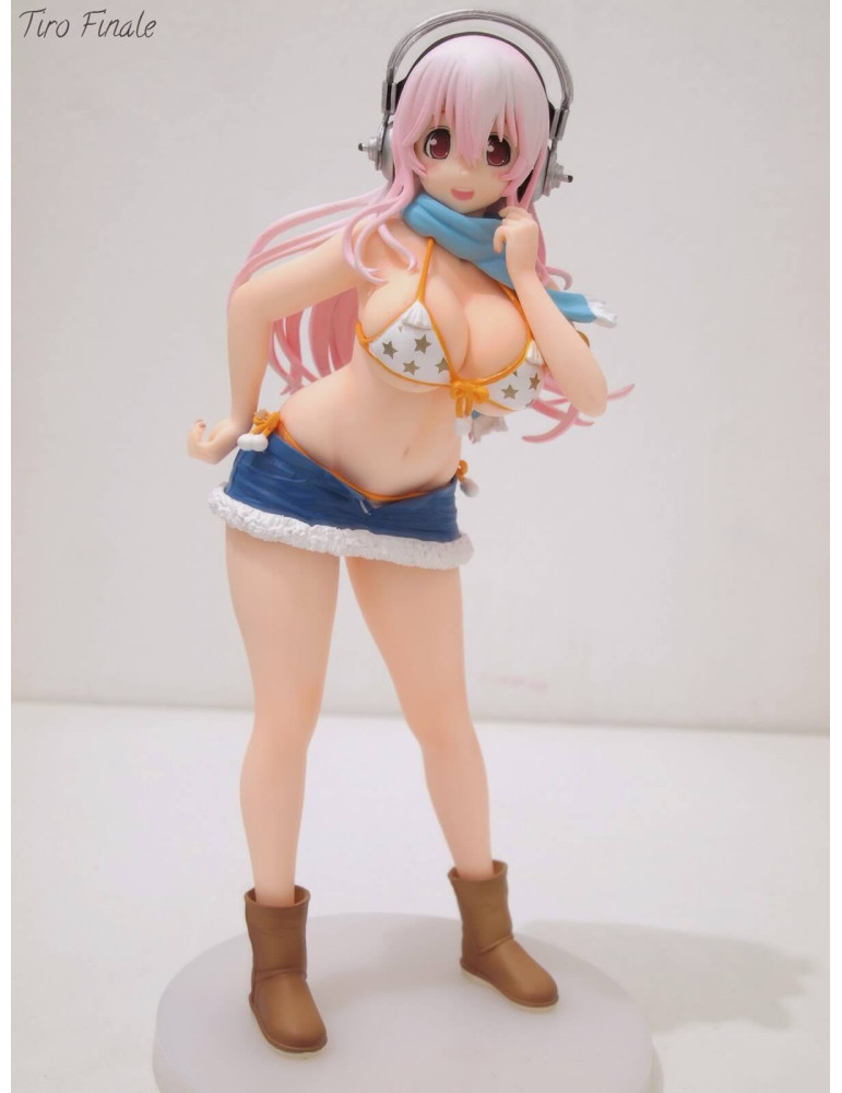 Super Sonico Figurine Super Sonico bikini Version 20 cm