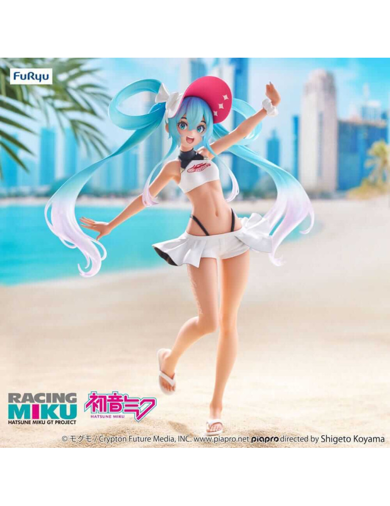 Hatsune Miku GT Project Figurine Trio-Try-iT Racing Miku 2024 Summer Holiday Ver. 23 cm