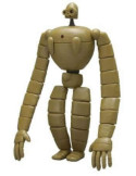 Ghibli Maquette à peindre Le Château dans le ciel Robot soldat (Version jardinier) 1/20