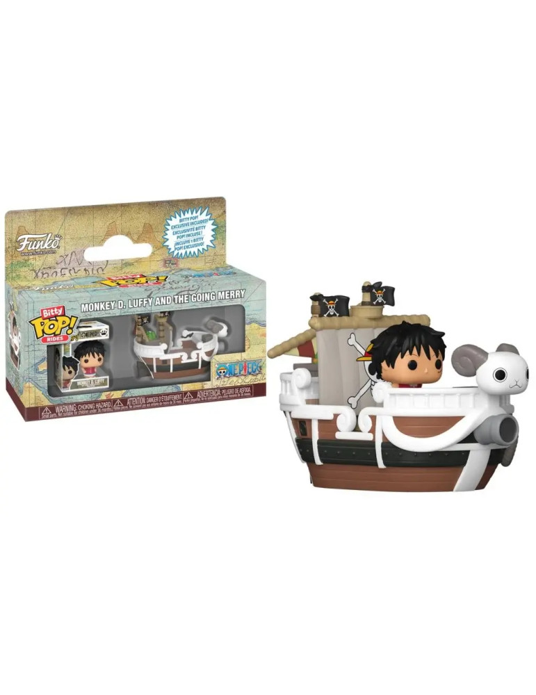 One Piece Bitty POP! Ride Vinyl figurine Going Merry w/Luffy 2,5 cm
