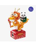 Kung Fu Panda Pantasy Po on Skatekart 16 cm