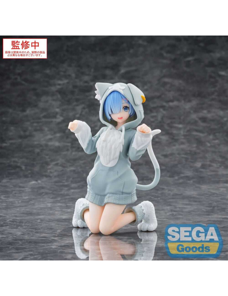 Re Zero Starting Life in Another World Figurine Ram Mofumofu Pack 11 cm