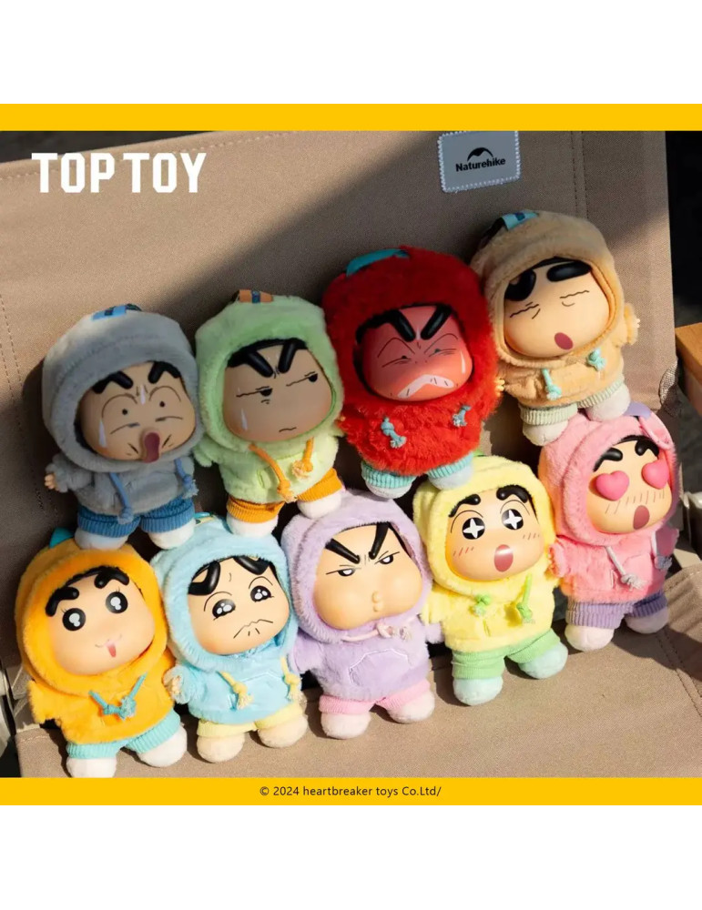 Crayon ShinChan Plush Doll Keychain Blind Box