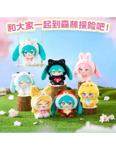 Vocaloid - Hatsune Miku Plush Doll Keychain Blind Box B