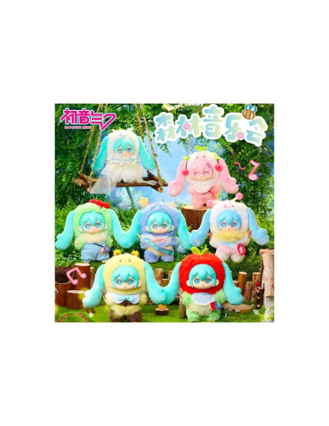 Vocaloid - Hatsune Miku Forest Concept Plush Doll Keychain Blind Box A