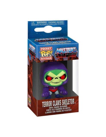 Masters of the Universe - porte-clés Pocket Pop Skeletor w/Terror Claws