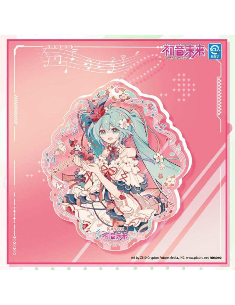 Hatsune Miku Porte Clé Acrylique Version C