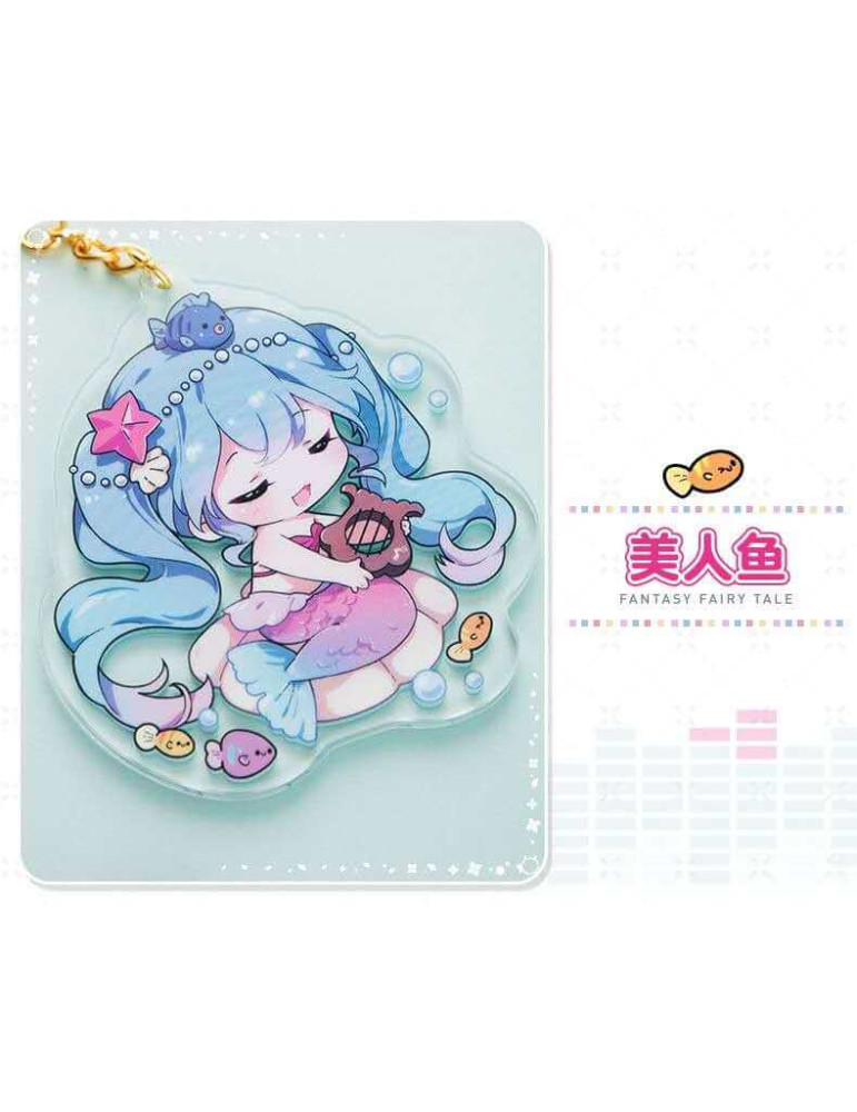 Vocaloid Porte Clé Acrylique Hatsume Miku Version E