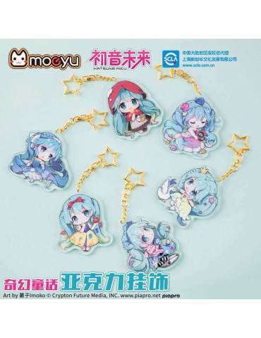 Vocaloid Porte Clé Acrylique Hatsume Miku Version F
