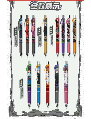 Evangelion Stylo Gel Retractable B Blind pack