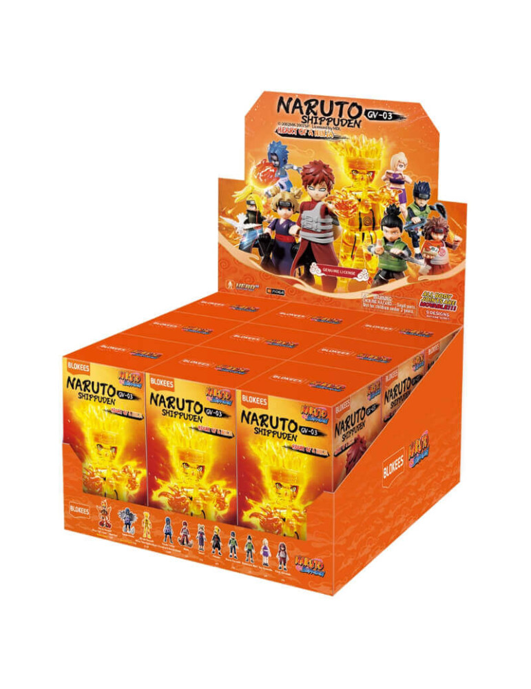 Naruto Blokees Model Kit Galaxy Version 03 Ninja Spirit Blind Box