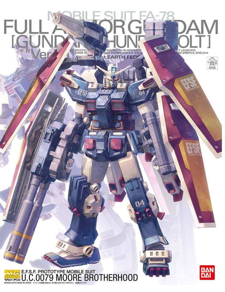 MG - Full armor Gundam Thunderbolt Ver Ka