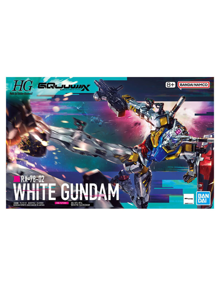 HG - Gundam GQuuuuuuX Series White