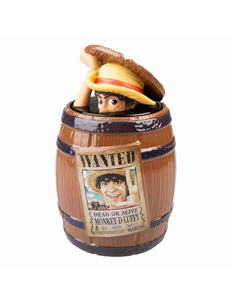 One Piece Boîte à biscuits Wanted Monkey D. Luffy