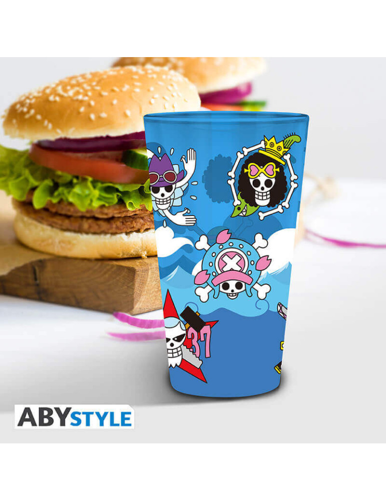 ONE PIECE - Verre XXL - 400 ml - Skulls