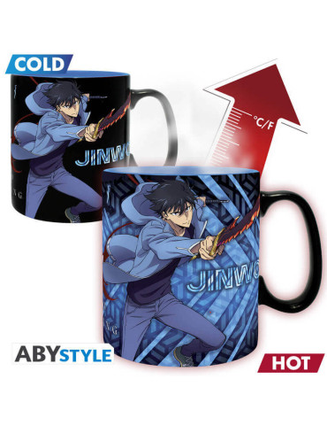 SOLO LEVELING - Mug Heat Change - 460 ml -Jinwoo & Igris