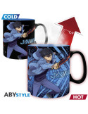 SOLO LEVELING - Mug Heat Change - 460 ml -Jinwoo & Igris
