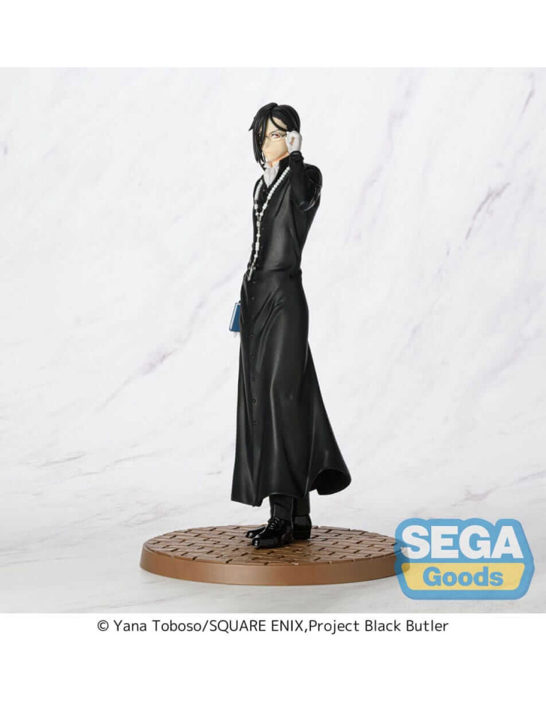 Black Butler : Boarding School Arc Figurine Luminasta Sebastian Michaelis 22 cm