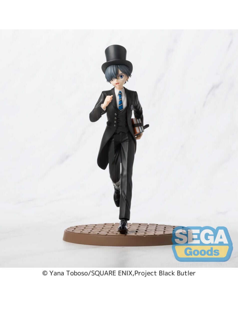 Black Butler : Boarding School Arc Figurine Luminasta Ciel Phantomhive 22 cm