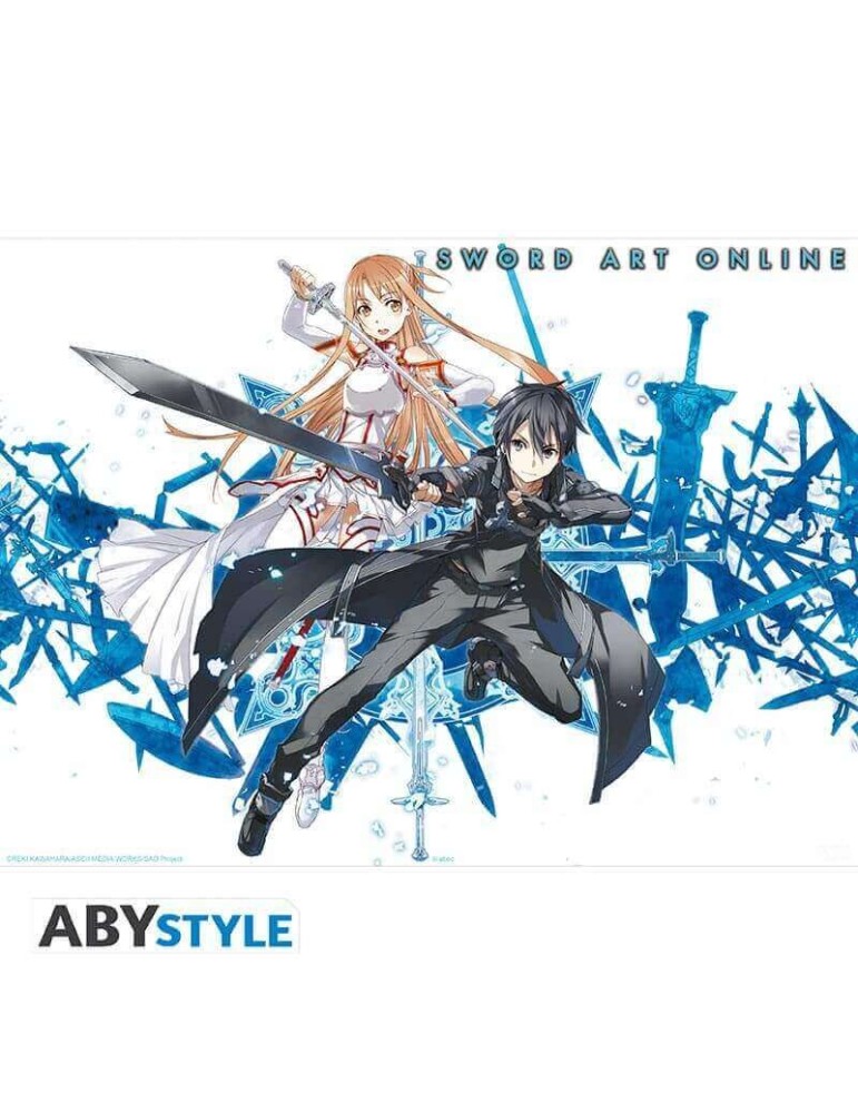 SWORD ART ONLINE - Poster Asuna & Kirito (52x38)