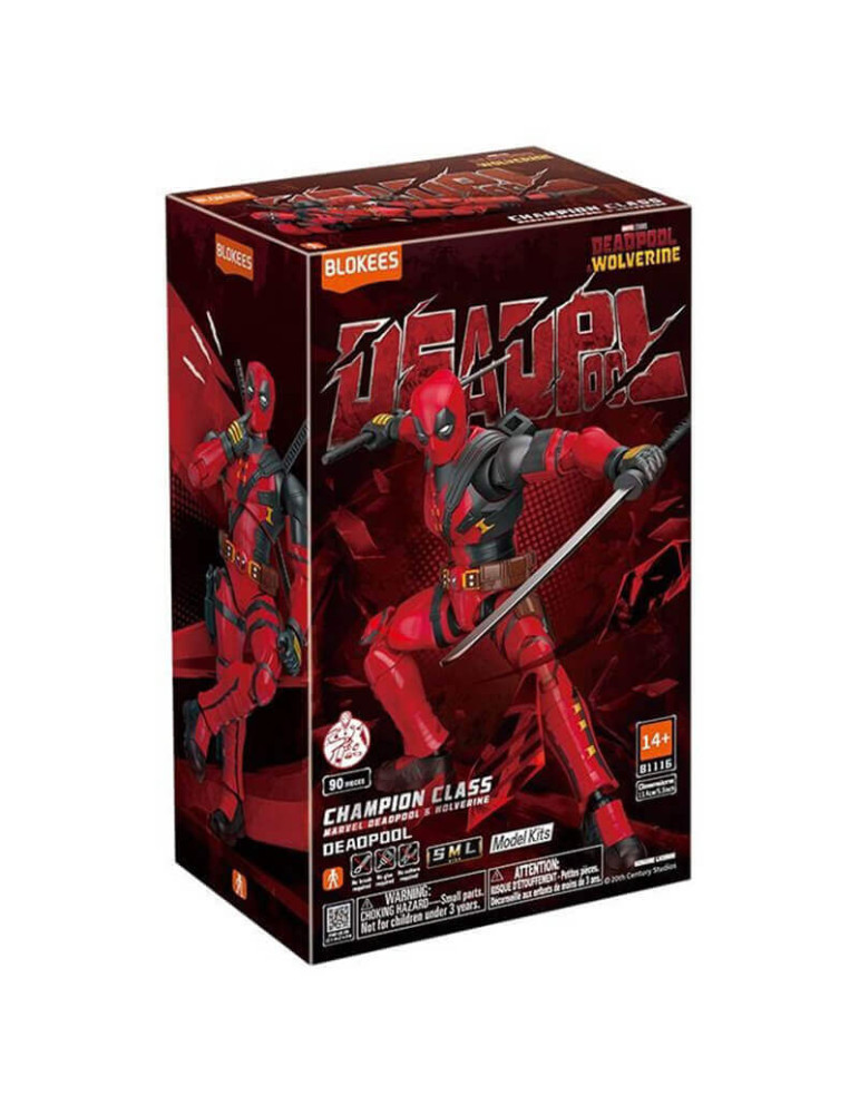 Marvel Heros Model Kit Blokees Champion Class 04 Deadpool