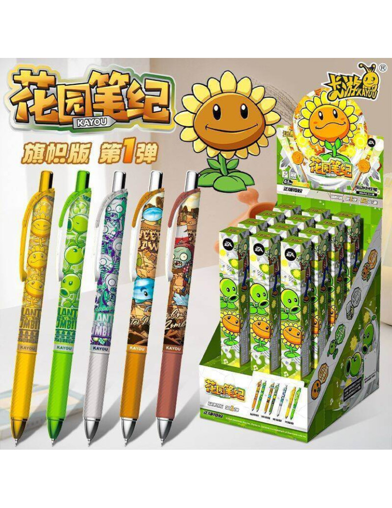 Plants vs Zombies Stylo Gel Retractable Blind pack