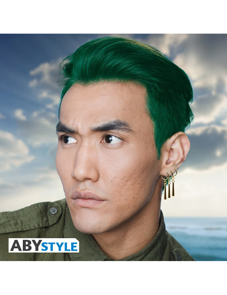 ONE PIECE - Set de 3 boucles d'oreilles Zoro