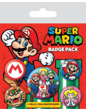 Super Mario pack 5 badges