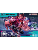 HG - Gundam GQuuuuuuX Series Zaku Char (GQ)