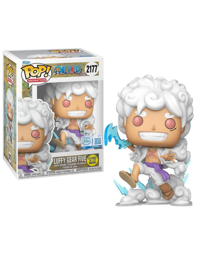 One Piece - Funko Pop 2177 Luffy Gear 5 (GLOW)