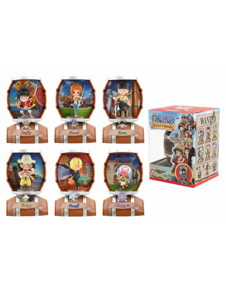 One Piece Barrel Capsule 9 cm Blind Box
