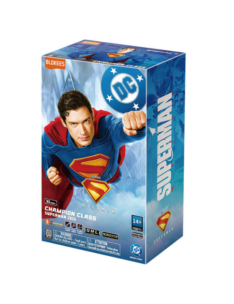 Marvel Heros Model Kit Blokees Champion Class 01 Superman 2025