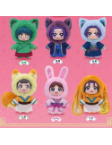 Les Carnets de l'Apothicaire Lot de 6 Plushes Dolls Keychains
