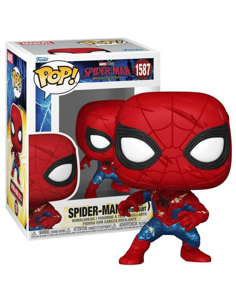 Marvel Spider Man : Brand New Day - Funko Pop 1587 Spider Man No Way Home