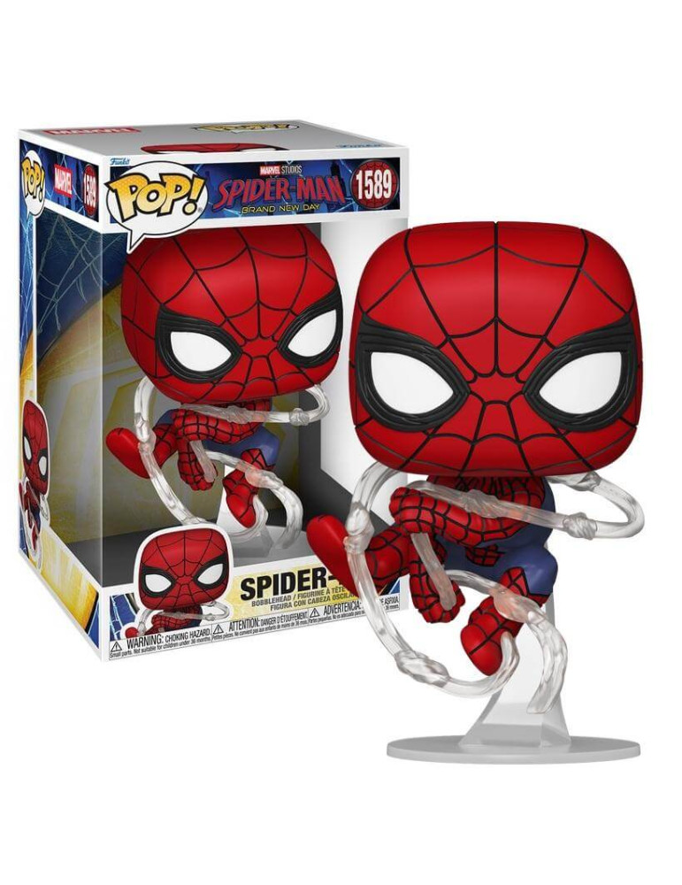 Marvel Spider Man : Brand New Day - Funko Pop 1589 Spider Man 25 cm