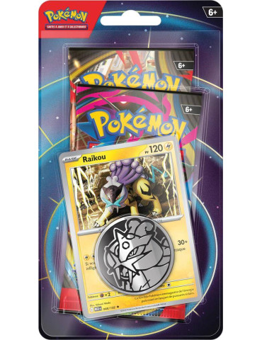 Pokémon pack 2 Boosters EV09 & ME02 : Raikou ( Version Française )