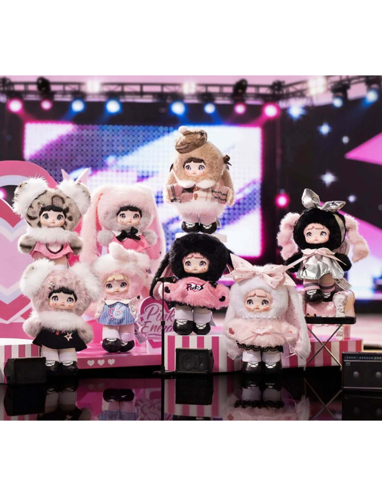 Top Toy Nommi Pinky Energy Serie Plush Doll Keychain Blind Box