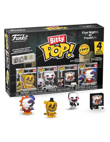 Five Nights at Freddy's pack 4 figurines Bitty POP! Vinyl Series 5 2,5 cm