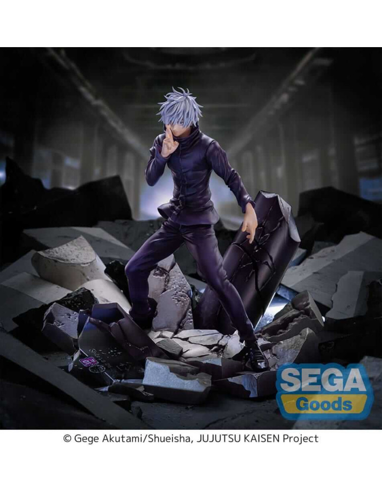 Jujutsu Kaisen Figurine Luminasta Figurizm Shibuya Incident Satoru Gojo Unlimited Void 21 cm